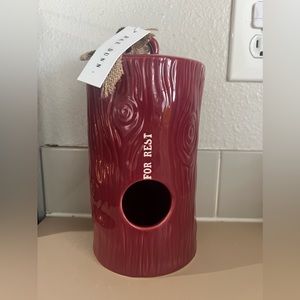 Rae Dunn “for rest” Birdhouse